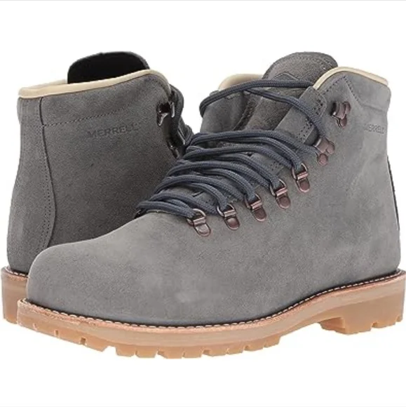 Merrell | Shoes | Nwob Merrell Wilderness Usa Suede Boots Steel 